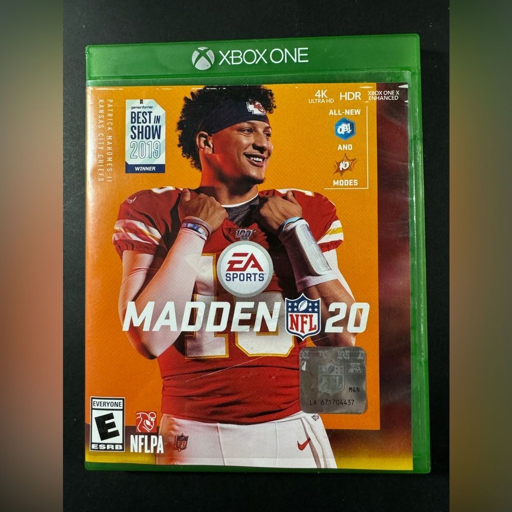 Madden NFL 20 (Microsoft Xbox One, 2019)
